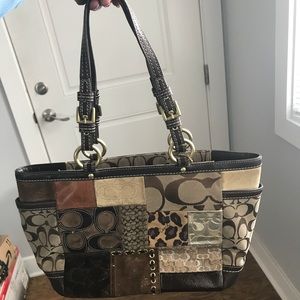 Coach Patchwork Tote Bag